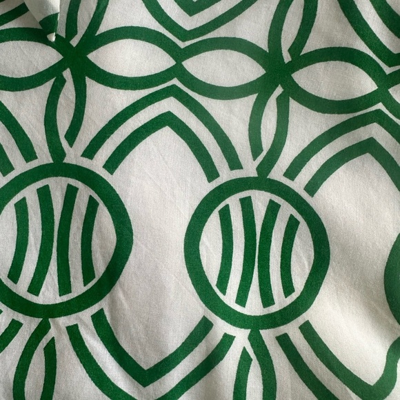 🌴 Maeve Green Sleeveless Ln f Tank Top, Size S - Picture 4 of 10